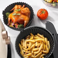 وعاء سيليكون للقلاية الهوائية مفيد وعملي للطبخ ويح...