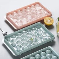 قالب ثلج دائري لصنع كرات الثلج متوسطة الحجم لتبريد...