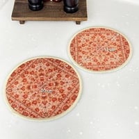 قاعدة حرارة قماش قطعتين دائري لعزل حرارة القدور وا...