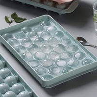 قالب ثلج دائري لصنع كرات الثلج متوسطة الحجم لتبريد...