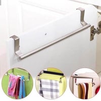 حامل مناشف المطبخ ستيل تعليق على أبواب دواليب المط...