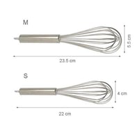مضرب بيض يدوي ستيل مقاوم للصدأ وتعتبر من أدوات الم...