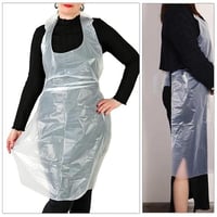 مريله بلاستيكية 50 قطعه شفاف ضد الماء استخدام مره...