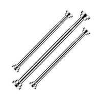 ماسورة تعليق ملابس ستيل 90سم قابل للتمديد الى 140س...