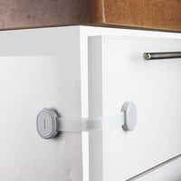 قفل امان للأطفال لاصق لتأمين الأدراج والدواليب ومن...