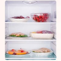 اغطية حفظ الطعام بلاستيك 180 قطعة لتغطية الأطعمة ا...