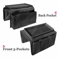 منظم الكنب وطاولة تنظيم وتخزين ريموتات وترتيب غرفة...