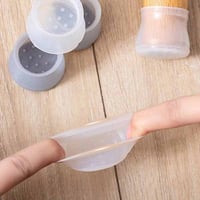 غطاء ارجل الكراسي والطاولات دائري مصنوعه من السيلي...