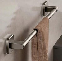 حامل مناشف الحمام مقاوم للماء تصميم انيق وسهل التر...