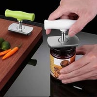 فتاحة علب ستيل سهلة الاستخدام لفتح أغطبة المعلبات...