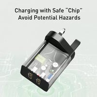 بيسوس | شاحن جداري ميني بمدخلين يو اس بي | CCFS-S0...