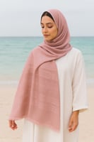 طرحة جاكار - Jacquard Shawl