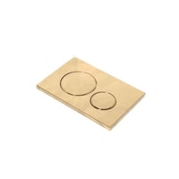 ضغطة سيفون مزدوج لون ذهبي ( موديل جيبريت الفا)