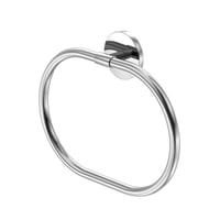 حامل مناشف ستانلس ستيل لون فضي