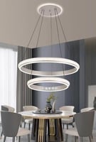 ثريا معلقة بالسقف على شكل دائرة 2 دور موديل 741