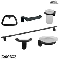 طقم اكسسوارات 6 قطع استيل ثقيل 304 ماركة اوريسا لو...