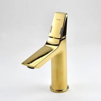 خلاط مغسلة ديكور لون ذهبي