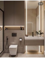 لي زينة لاصق 5 متر متصل (مناسب لدورات المياة)