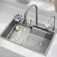 حوض مطبخ ستانلس ستيل