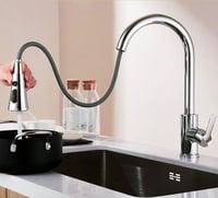 خلاط مطبخ بنظام الثقال كروم لامع