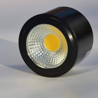 اضاءة سقف اسود كشاف سلندر 7 سم