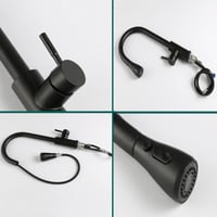 خلاط مطبخ سحب لون اسود