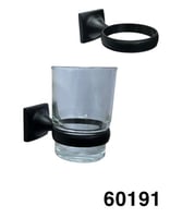 حامل فرشاة اسنان لون اسود