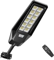 كشاف شارع بالطاقة الشمسية 6 عدسات لون اسود