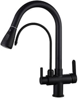 خلاط مجلي سحب مدمج فلتر التحلية اسود مطفي...