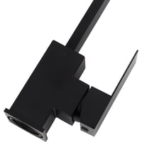 خلاط مجلي ارضي متحرك لون اسود