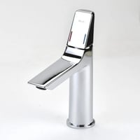 خلاط مغسلة ديكور لون فضي