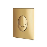 ضغطة سيفون دائري لون ذهبي لامع