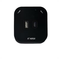 راس فيش مجرى مربع type c + usb