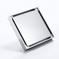 صفاية ارضية مربعة 10*10 ماركة ORISA لون كروم