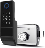 قفل باب ذكي ( كيلون باب ) بنظام تحكم وصول وكهربائي...