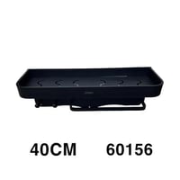 رف شامبو حمام لون اسود 60156