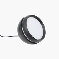 اضاءة ماجنتك الترا ( لطش ) دائري لون اسود