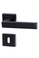 مسكة باب عريضة لون اسود مطفي 2095