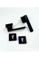 قبضة باب اسود مطفي Y3003