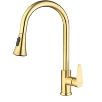 خلاط مطبخ ذهبي لامع بنظام الثقال