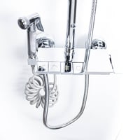 شاور مطري بيانو ( فضي )