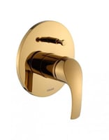 وجه خلاط مدفون خطين لون ذهبي