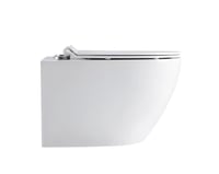 كرسي معلق بنظام تورينيدو ابيض لامع موديل 7003