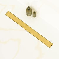 صفاية طويلة ستيل لون ذهبي