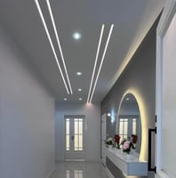 شريط لي زينه لاصق 10 متر منقط ( موديل بروفايل ليد...