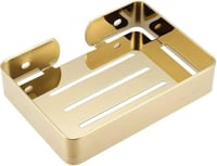 صبانة ستانلس ستيل لصابون الاستحمام لون ذهبي