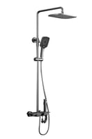 شاور مطري متكامل لون رصاصي 011-GG + خلاط دش وسماعة