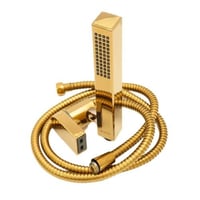 سماعة دش مربع لون ذهبي