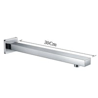 عمود دش مطري جداري كروم