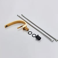 خلاط مغسله كوبرا ذهبي